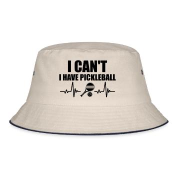 I Can't I Have Pickleball - Bob - blanc cassé/bleu marine - Devant
