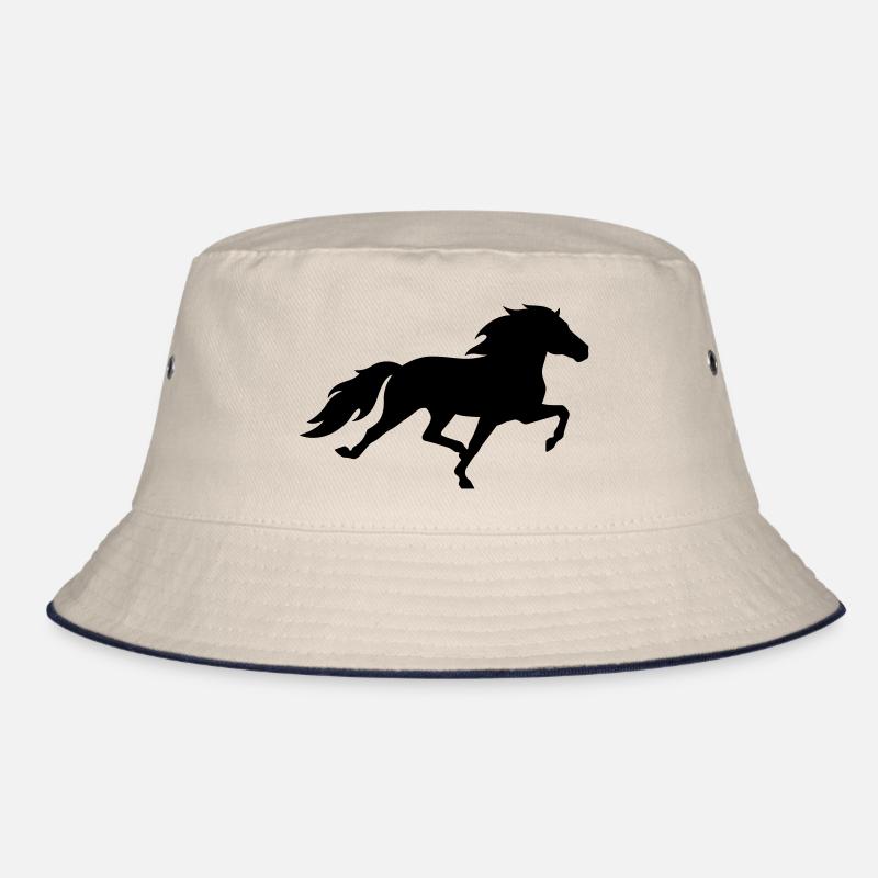 Cheval islandais dans le pass de course Bob
