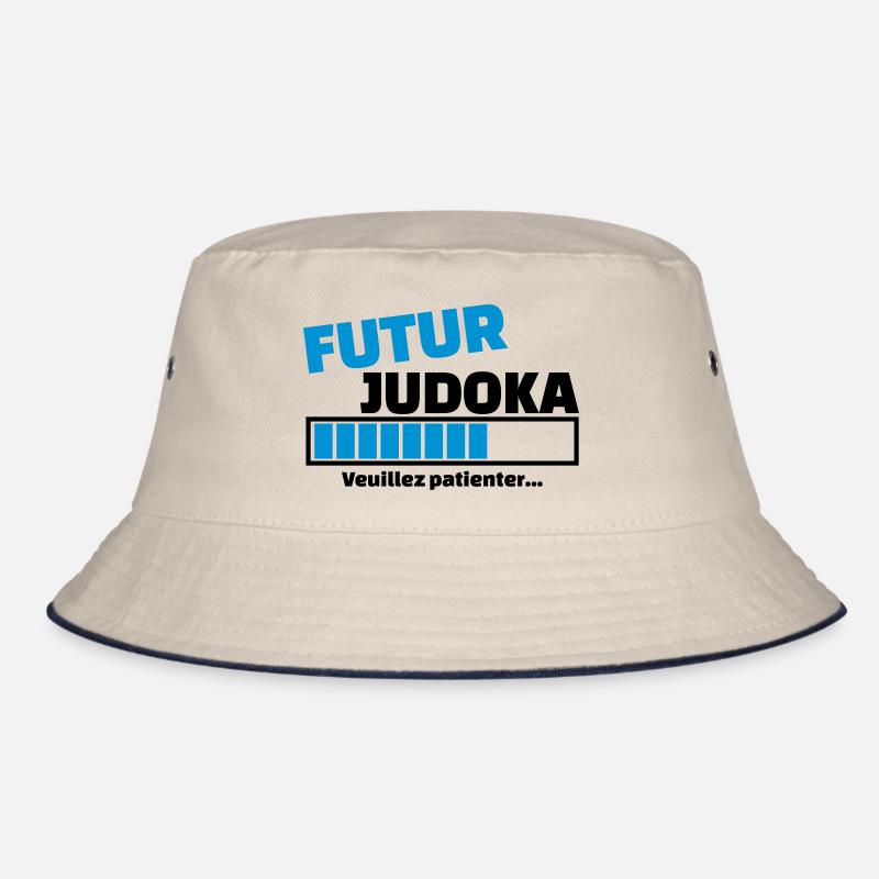 futur judoka - Bob - blanc cassé/bleu marine