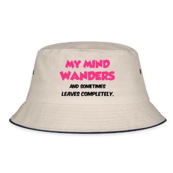 Funny - Bucket Hat - Natur/Navy - Vorne