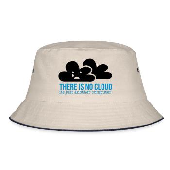 cloud - Bucket Hat - ecru/navy - Front