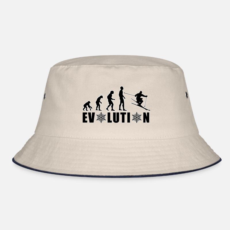 EVOLUTION Ski Winter Geschenk Weihnachtsgeschenk Bucket Hat