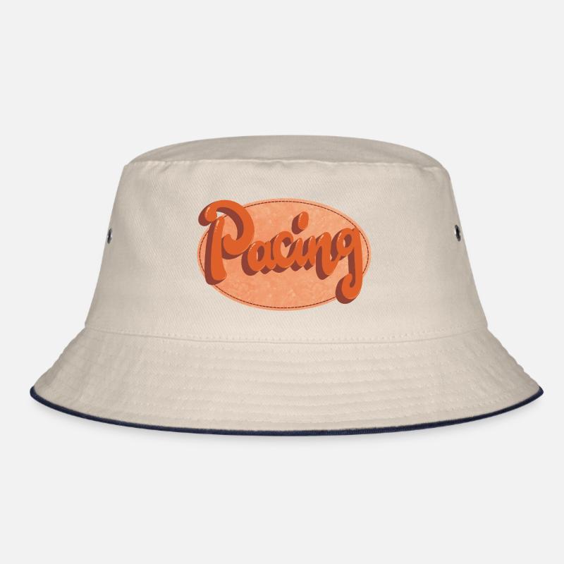 Pacing - Bucket Hat - Natur/Navy
