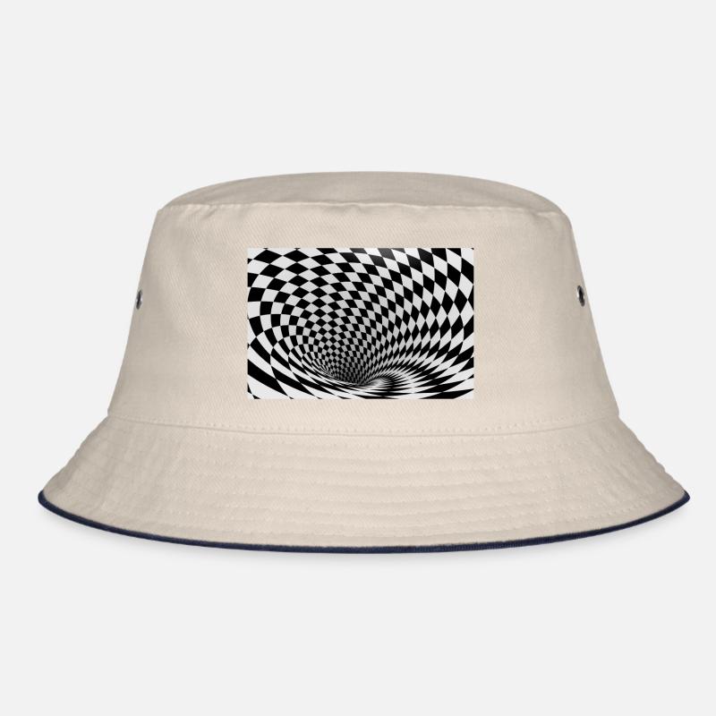 Vortex noir et blanc hypnotique Bob