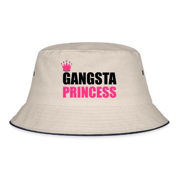 Gangsta Princess - Bob - blanc cassé/bleu marine - Devant