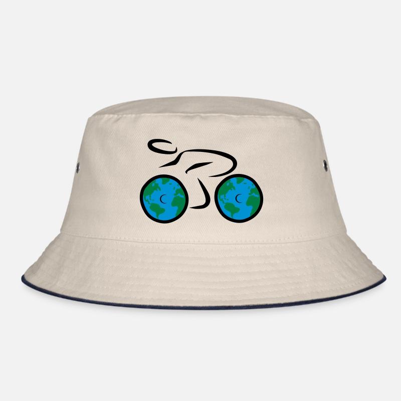 vélo - Bob - blanc cassé/bleu marine