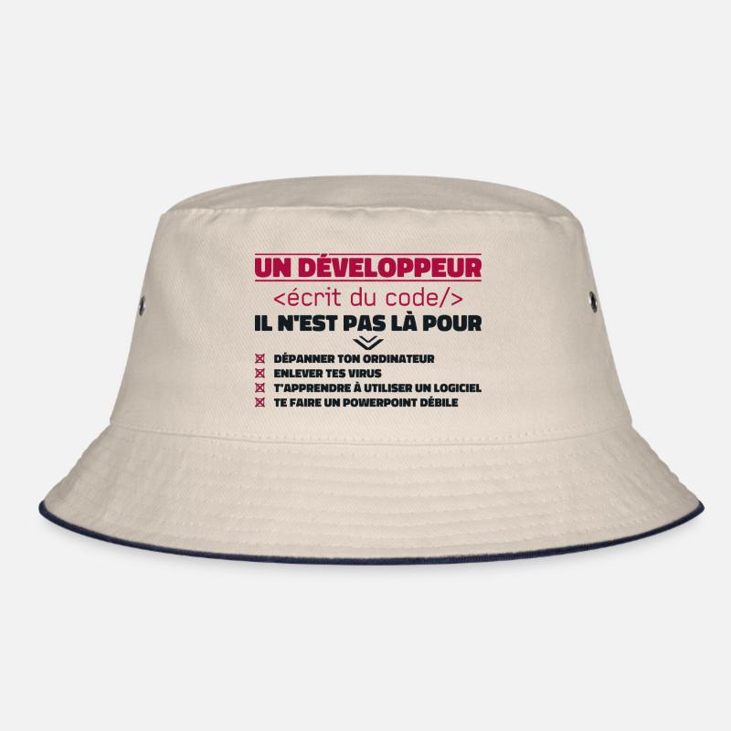 A Written Developer of the Gift Code Bucket Hat
