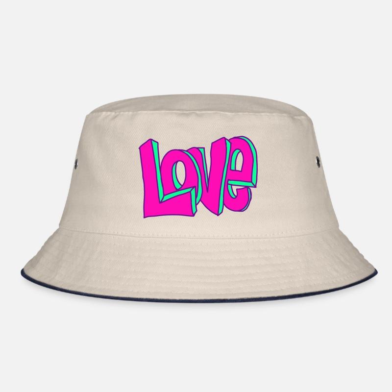 Graffiti Love Bucket Hat