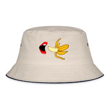 banane - Bob - blanc cassé/bleu marine - Devant