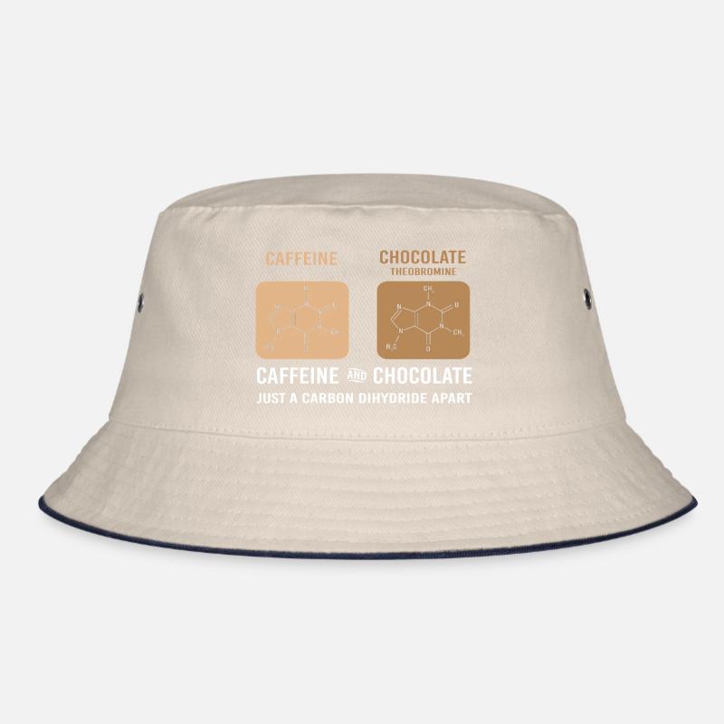Chemistry Science Physics Laboratory Structural Formula Bucket Hat
