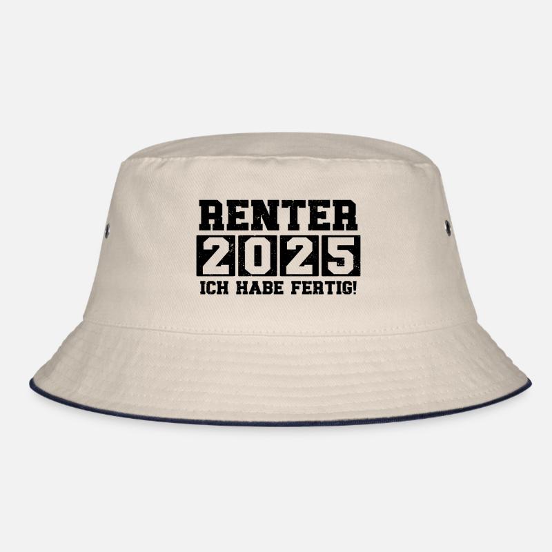 Pensioner 2025 I'm done Bucket Hat