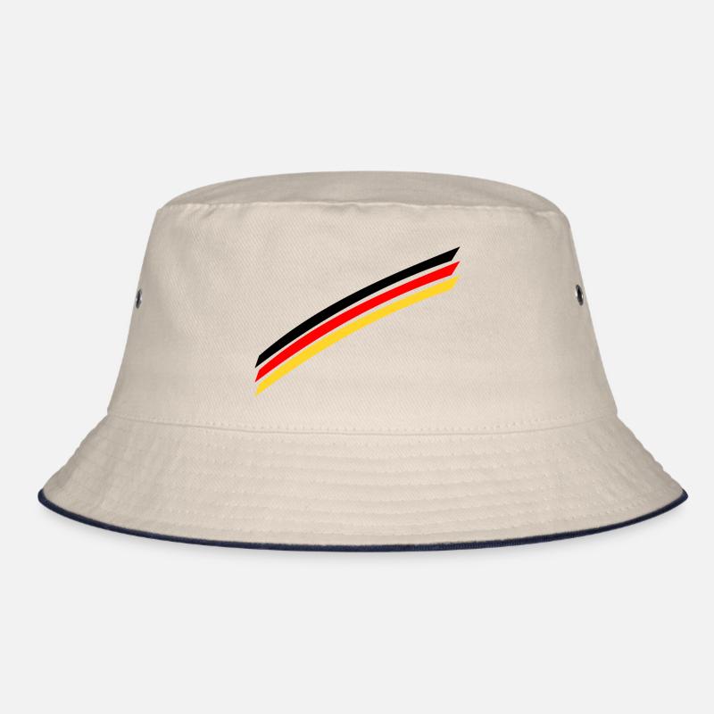 drapeau Allemagne - Bob - blanc cassé/bleu marine
