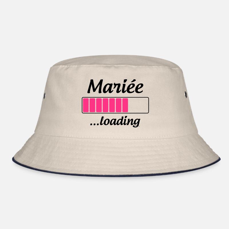 Mariée ...loading - Bob - blanc cassé/bleu marine
