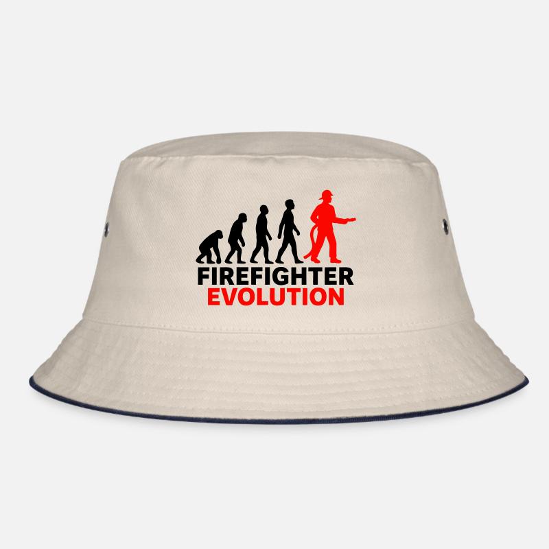 Feuerwehr Evolution Held Geschenk Cool Bucket Hat