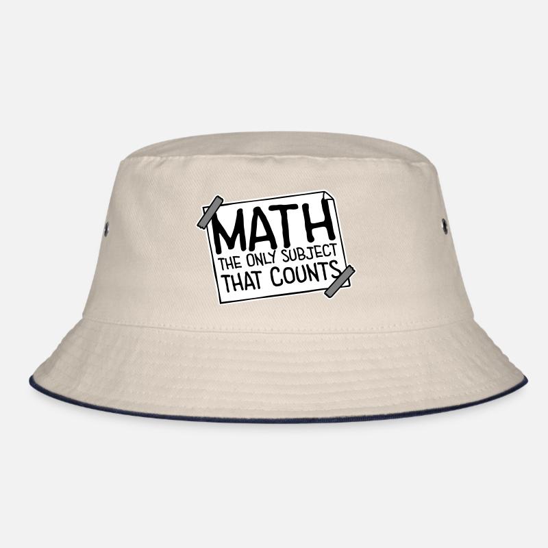 Les mathématiques La seule matière qui compte Nerd Mathe Logo Bob