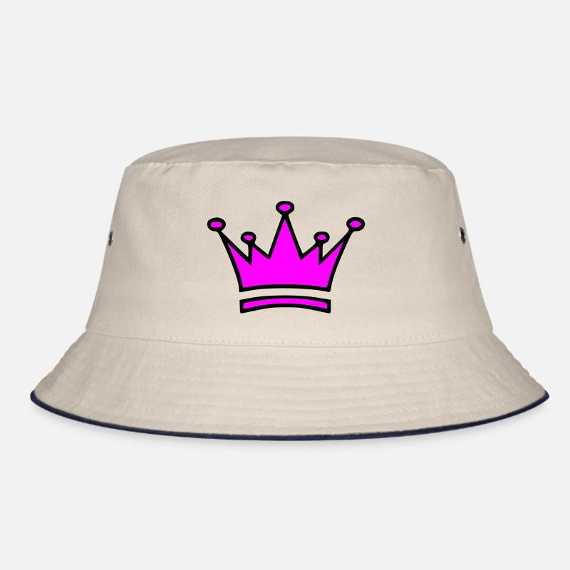 KRONE - Bucket Hat - Natur/Navy