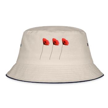 coquelicot - Bob - blanc cassé/bleu marine - Devant