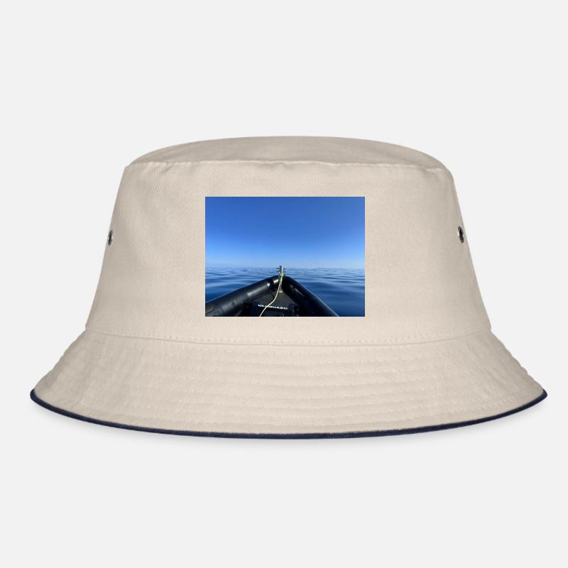 Horizont - Bucket Hat - Natur/Navy