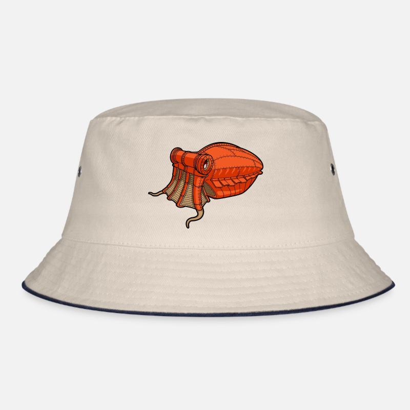 Margate orange squid mecanic - Bob - blanc cassé/bleu marine