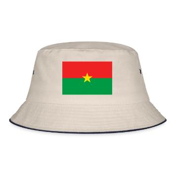 Burkina Faso - Bob - blanc cassé/bleu marine - Devant