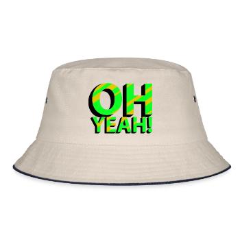 OH OUI! - Bob - blanc cassé/bleu marine - Devant