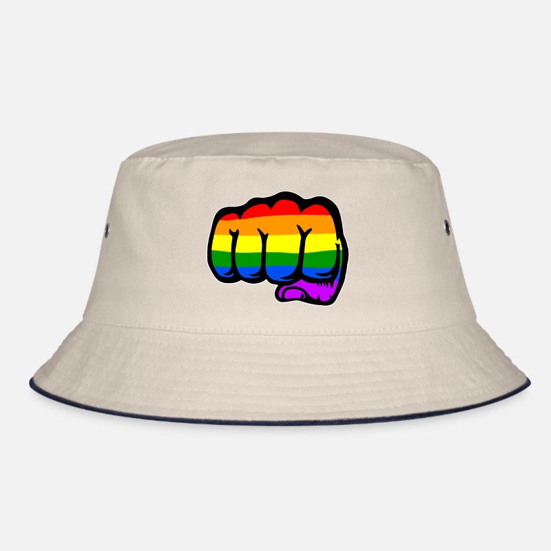 Main Poing Rainbow Flag Bob