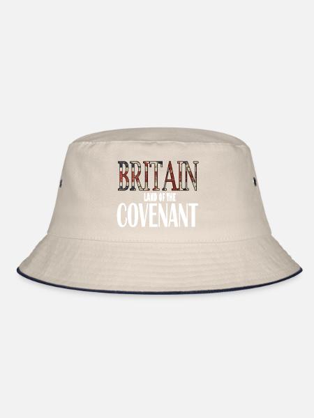 Convenant White - Bucket Hat - Natur/Navy