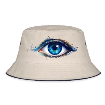 Jeu de couleurs des yeux bleus - Bob - blanc cassé/bleu marine - Devant