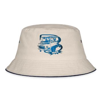 Barkas B1000 Transporter - Bucket Hat - Natur/Navy - Vorne