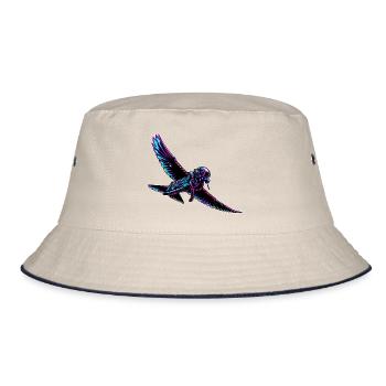 Adler Fighter Pilot - Bucket Hat - ecru/navy - Front