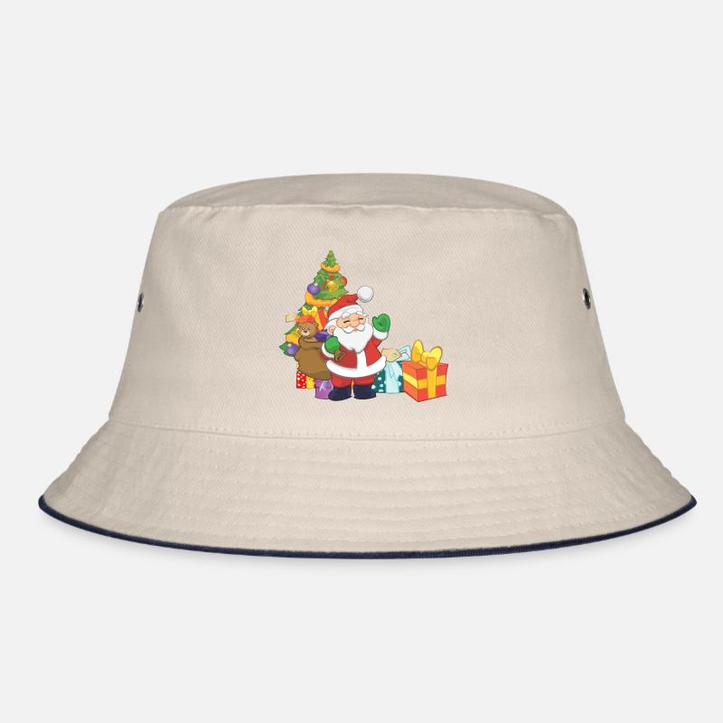 Weihnachtsmann mit Geschenke Bucket Hat