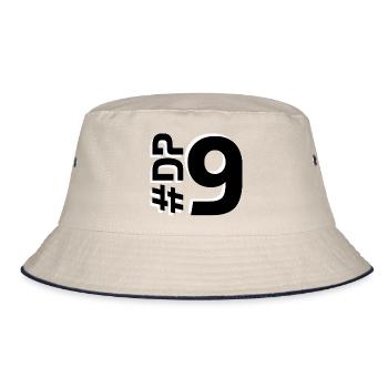 DP9-KARTON - Bucket Hat - Natur/Navy - Vorne