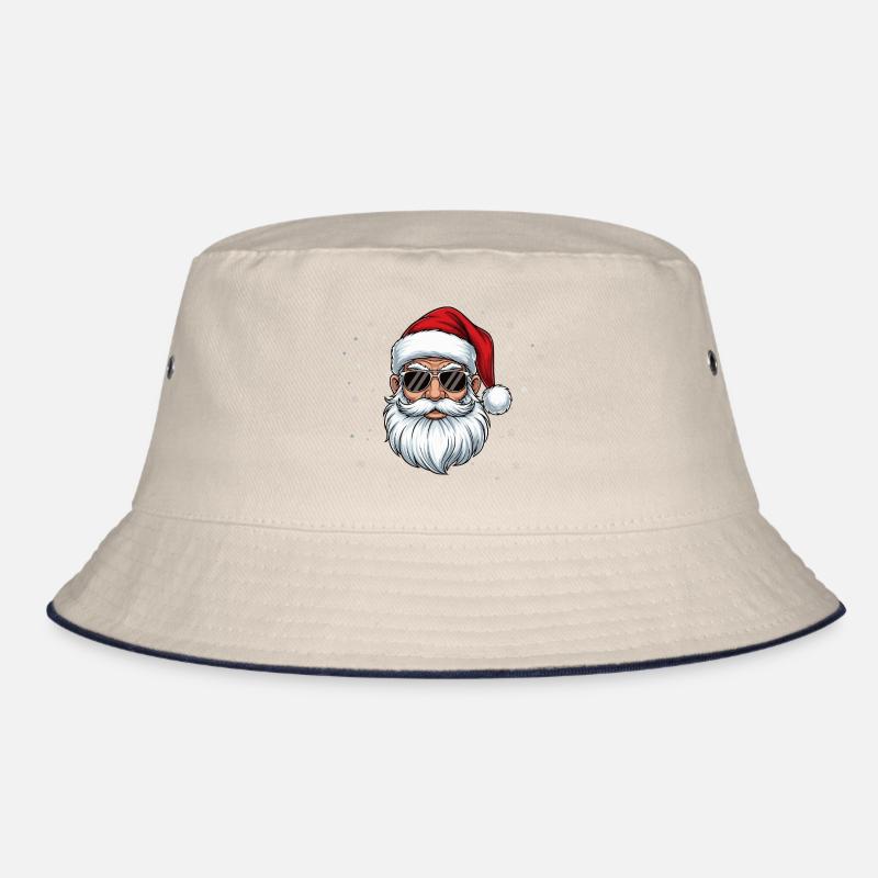 Weihnachtsmann mit Sonnenbrille Bucket Hat