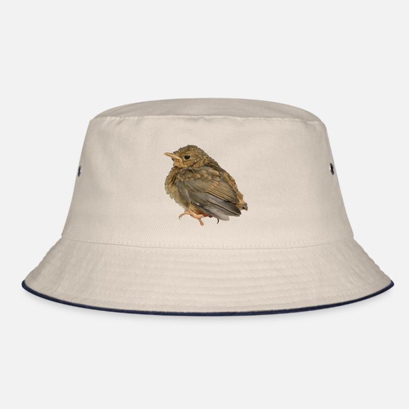 Rotkehlchen Ästling Bucket Hat