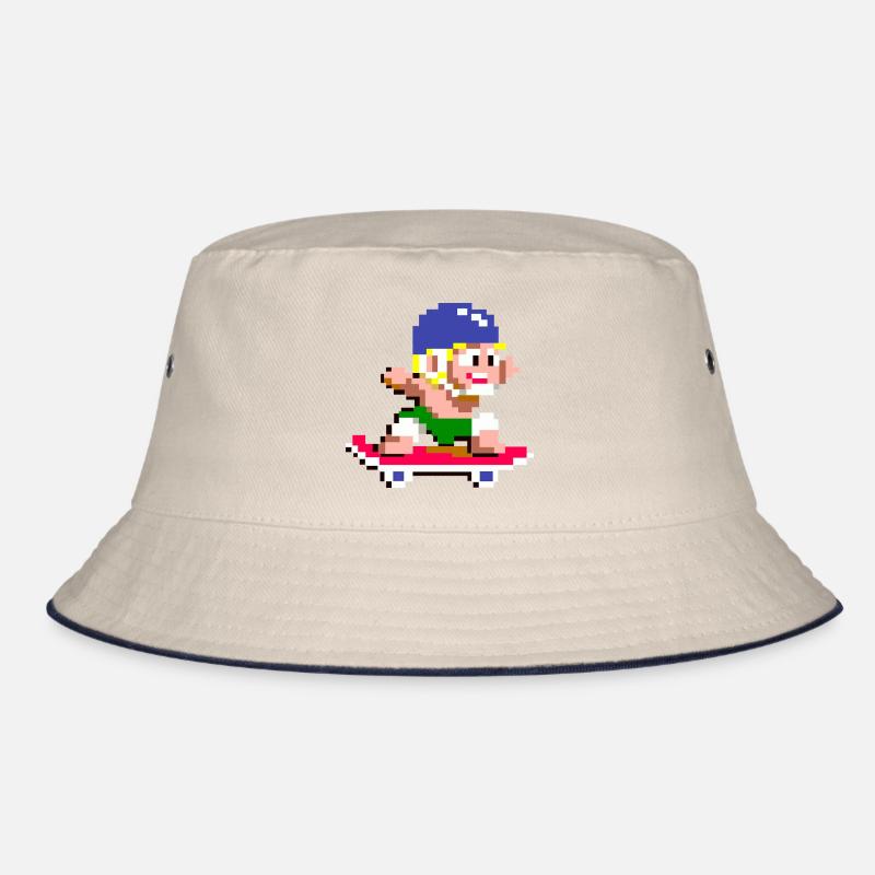 Wunderknabe - Bucket Hat - Natur/Navy