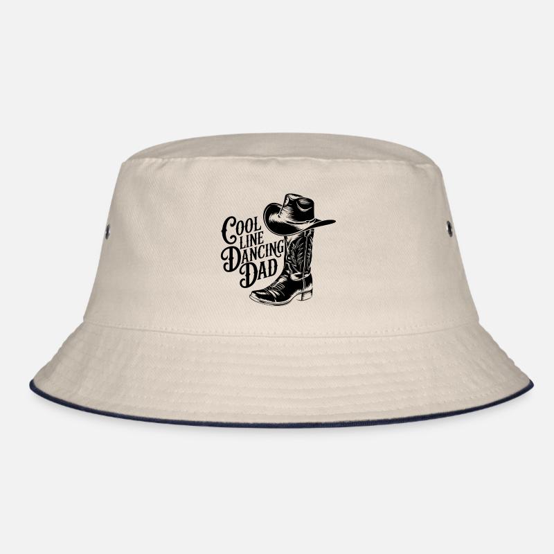 Linedance Papa Cooler Line Dance Papa Bucket Hat