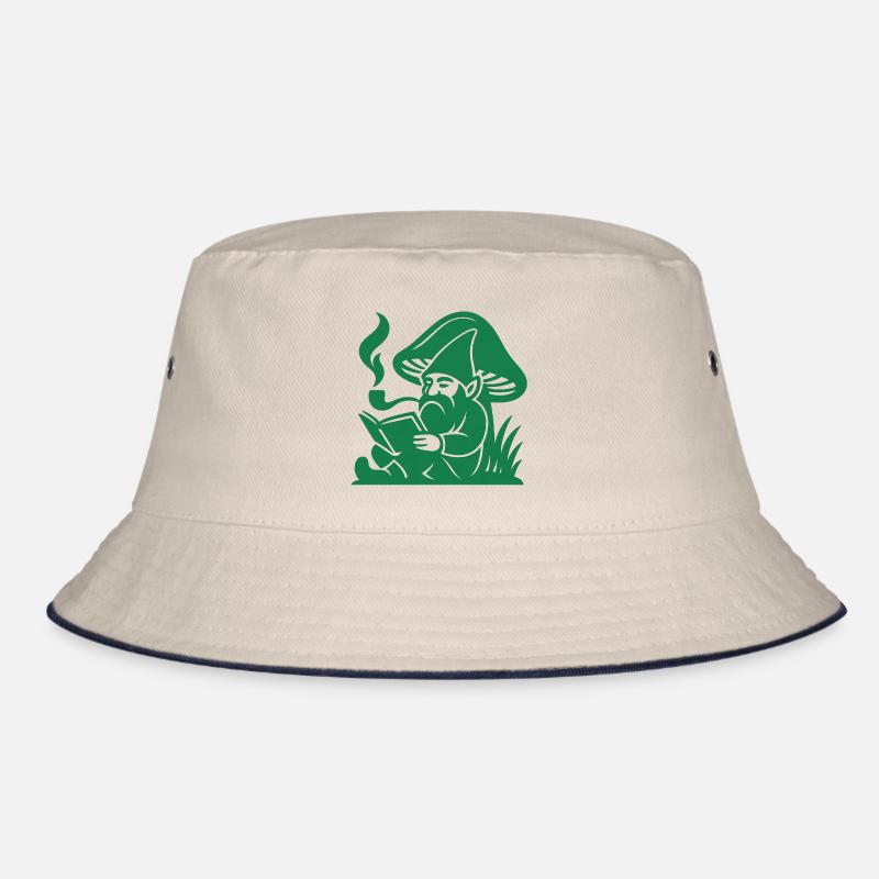 Green Gnome Bucket Hat