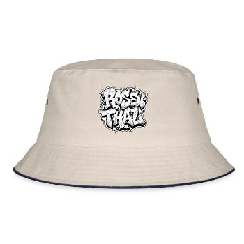 Rosenthal Berlin Graffiti - Bucket Hat - Natur/Navy - Vorne