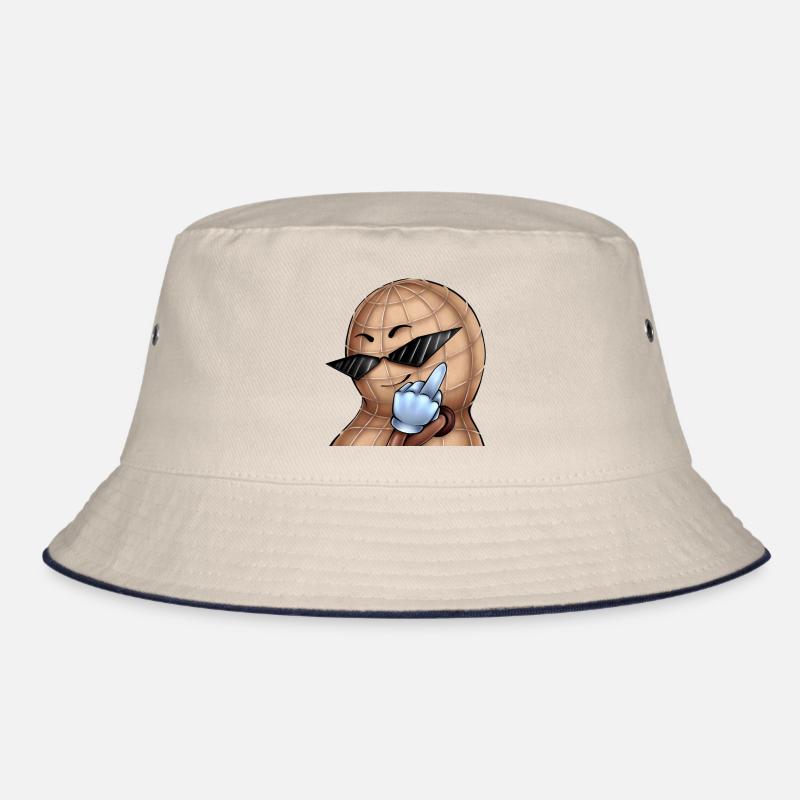 Middle finger nut Bucket Hat