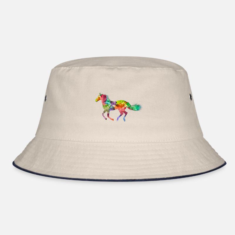 Pferd Farbe Bucket Hat
