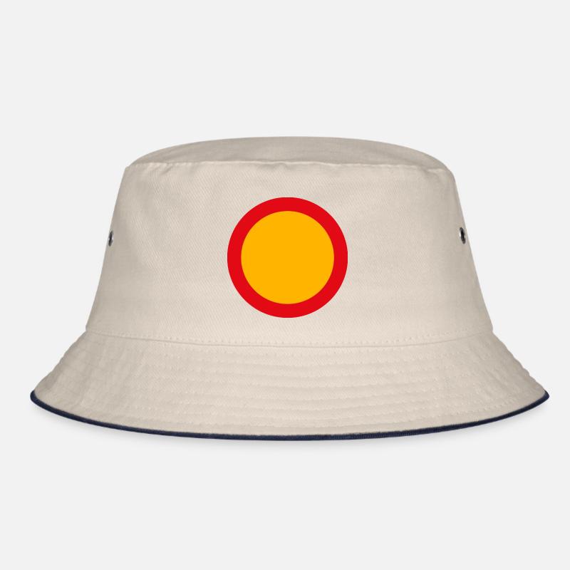 schild rund blanco Bucket Hat