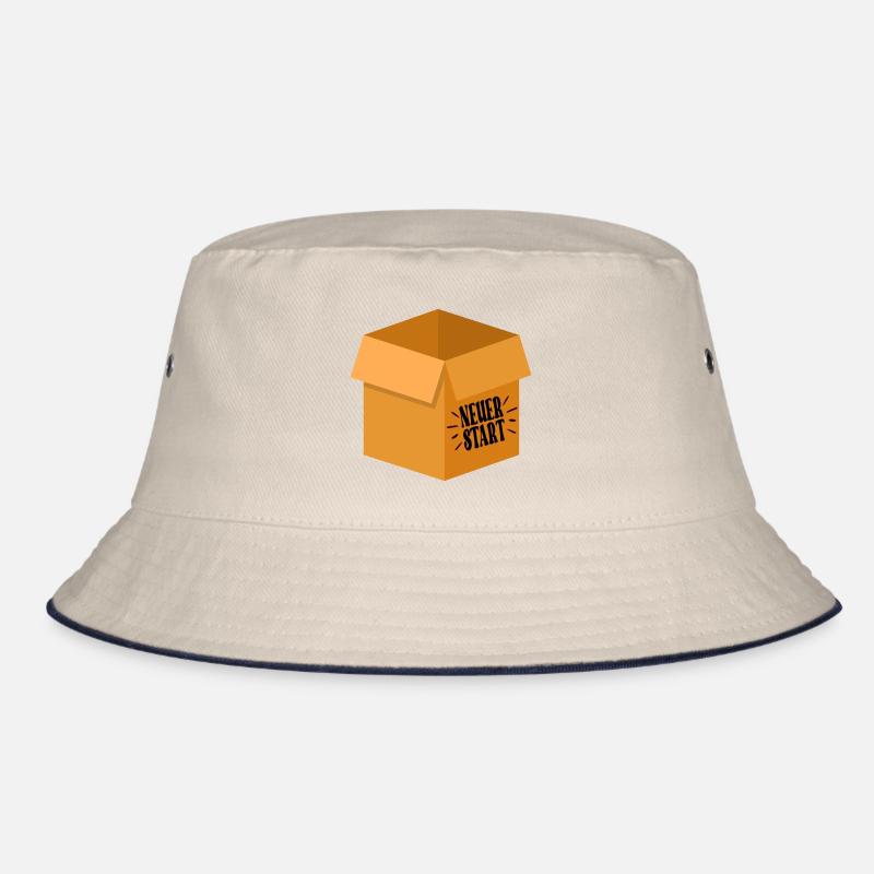 NEUER START - ABSCHIEDSGESCHENKE KARTON Bucket Hat