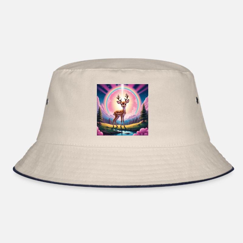 Cerf avec arc-en-ciel Bob