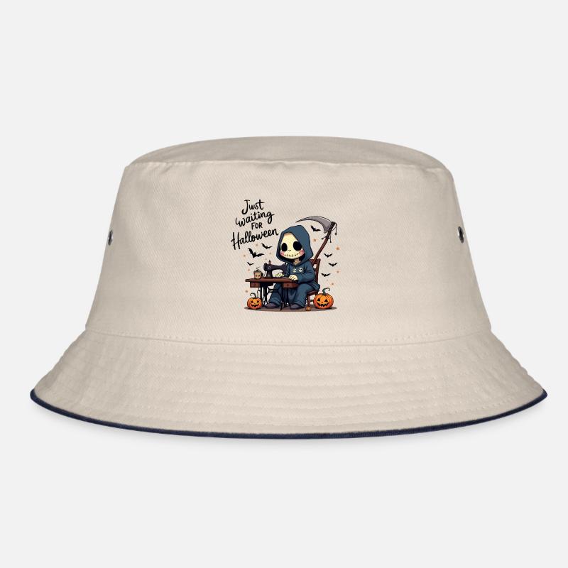 Sensenmann näht Halloween Kostüm Bucket Hat