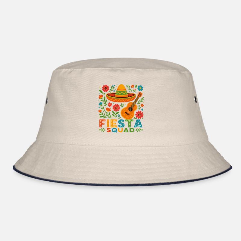 Fiesta Squad – Colorful Party Vibes Bucket Hat