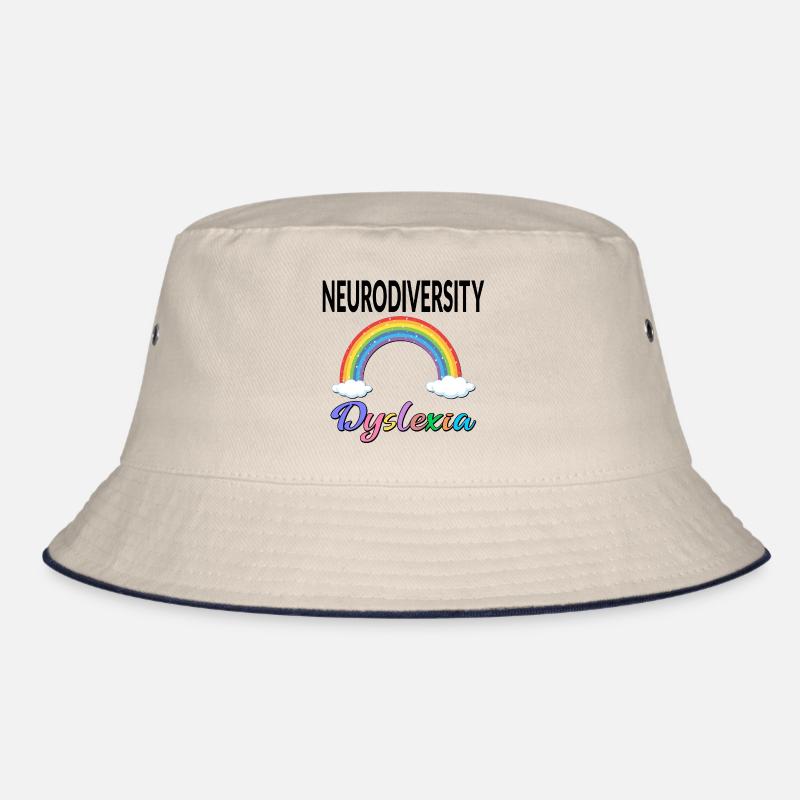 RAINBOW INCLUSION NEURODIVERSITY DYSLEXIA Bucket Hat