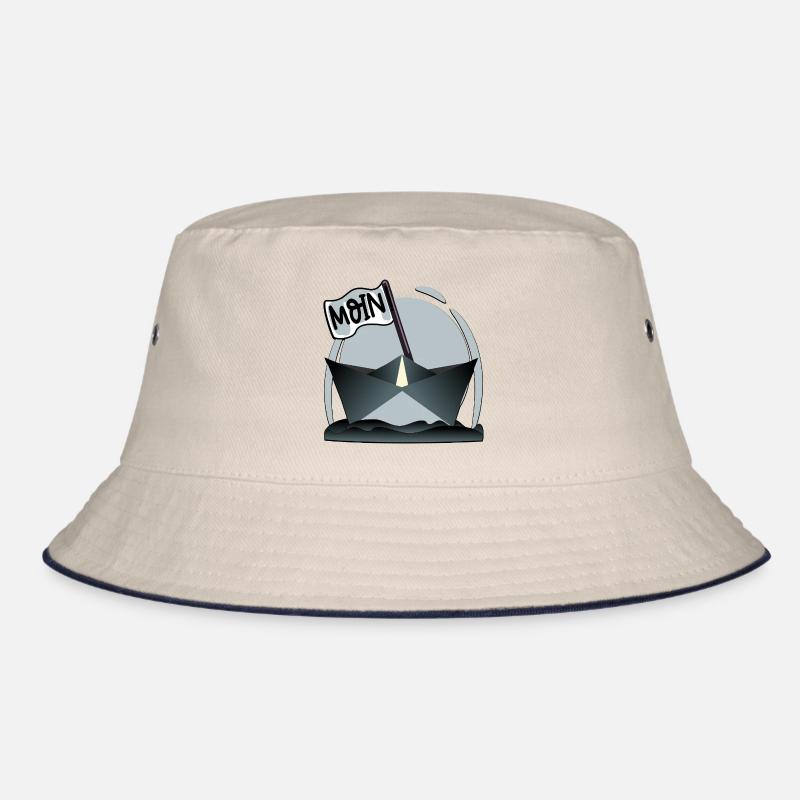 Papierschiff Papierboot MOIN Bucket Hat