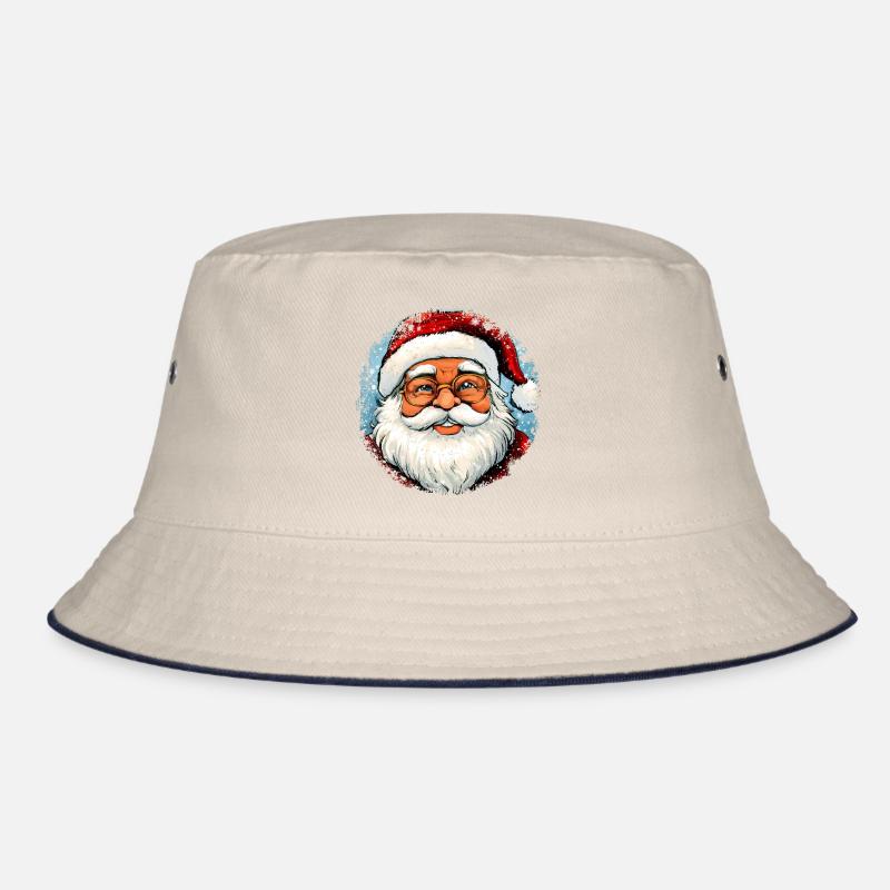 Vintage Weihnachtsmann Bucket Hat