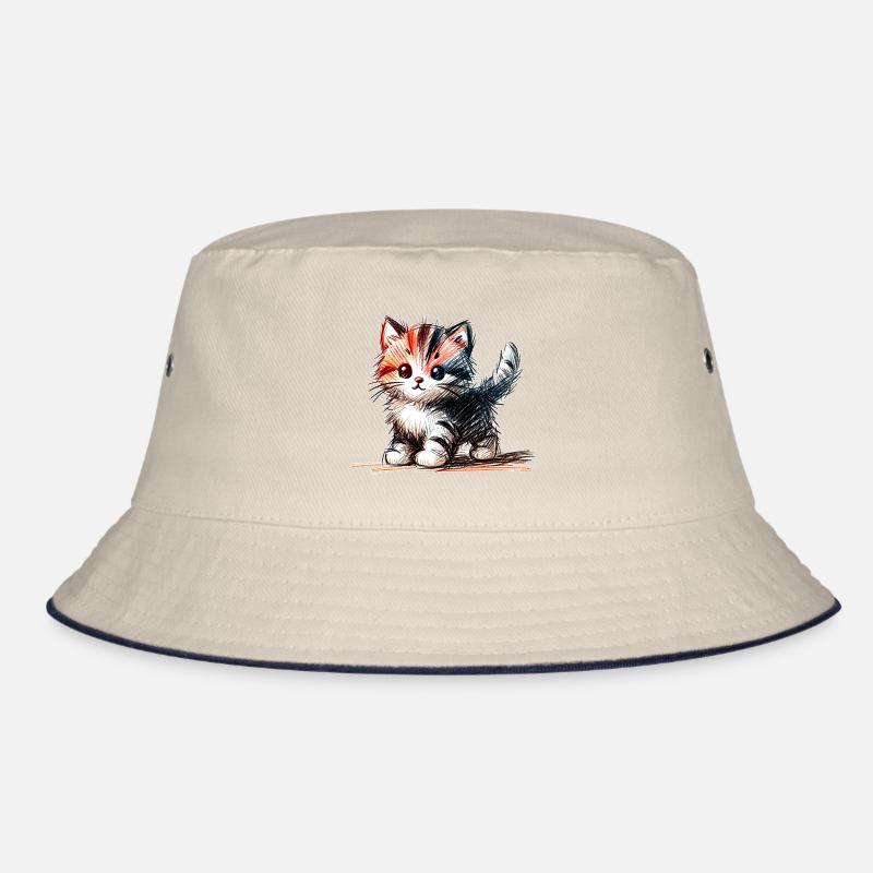 Kitten Bucket Hat