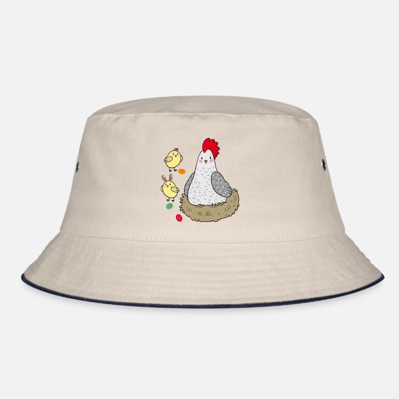 Poulet dans le nid Pâques Bob